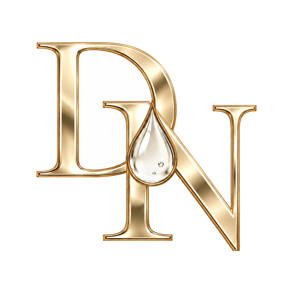 Logo DN Dream Nurse avec goutte cristal